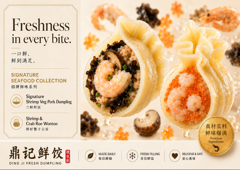 Freshness in every bite poster